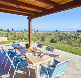 4  bedroom villa with pool, Scopello, sleeps 8